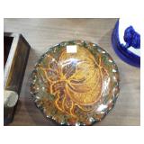 FOLTZ REDWARE POTTERY BOWL FOLTZ REDWARE POTTERY BOWL