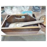 UTENSIL TRAY AND BUTTER PADDLE