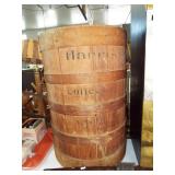 HARRIS WOOD COFFEE BIN