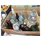 ANTIQUE BOTTLES AND JARS