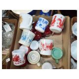 ASSORTED CUPS AND MUGS