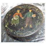 FOLKART ROUND KITCHEN BOX