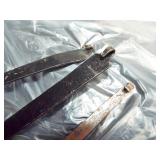 HANDLES OF STRAINER AND FORK HANDLES OF STRAINER AND FORK