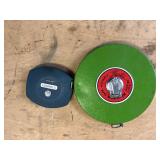 2 TAPE MEASURES 2 TAPE MEASURES