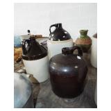 STONEWARE CROCK JUGS STONEWARE CROCK JUGS