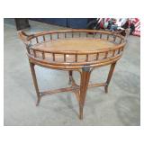 MODERN OVAL BAMBO TABLE