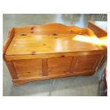 KNOTTY PINE CHEST