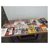 LARGE LOT OF SPORTS MEMORBILIA LARGE LOT OF SPORTS MEMORBILIA