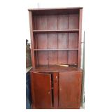 STEPBACK CUPBOARD WITH SHELVES STEPBACK CUPBOARD WITH SHELVES