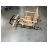 RUNNER SLED WITH SEAT