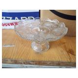 PATTERN GLASS CAKE STAND PATTERN GLASS CAKE STAND