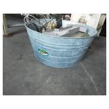 RETRO GALVANIZED WASH TUB RETRO GALVANIZED WASH TUB