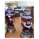RETRO RUBY GLASS LAMP RETRO RUBY GLASS LAMP