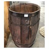 WOOD NAIL KEG