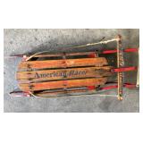AMERICAN RACER METAL RUNNER SLED AMERICAN RACER METAL RUNNER SLED