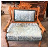 VICTORIAN UPHOLSTERED CHAIR VICTORIAN UPHOLSTERED CHAIR