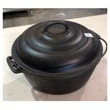 CAST IRON DUTCH OVEN AND LID CAST IRON DUTCH OVEN AND LID