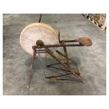 EARLY CAST IRON BIKE SEAT SHARPENER EARLY CAST IRON BIKE SEAT SHARPENER