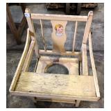 RETRO BABY POTTY CHAIR