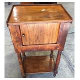 EARLY TURNED LEG SMOKING STAND EARLY TURNED LEG SMOKING STAND