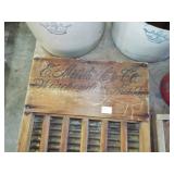 MARKING ON TOP OF WASHBOARD MARKING ON TOP OF WASHBOARD