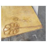 ANTIQUE WICKER RUG BEATER ANTIQUE WICKER RUG BEATER