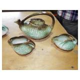 MCCOY POTTERY TEA SET MCCOY POTTERY TEA SET