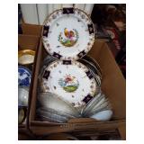 ASSORTED ANTIQUE DISHES