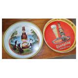 ANTIQUE BEER TRAYS