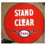 ESSO TIN SIGN ESSO TIN SIGN