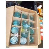 BLUE BALL MASON JARS