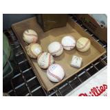 ASSORTED SIGNED BASEBALLS ASSORTED SIGNED BASEBALLS