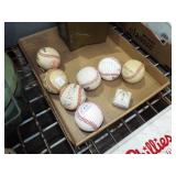 ASSORTED SIGNED BASEBALLS 