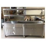 Servolift Model 502-4R-CW Heated Serve Line 29" X 93" X 64" High.