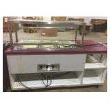 Self-Serve Steam Table with Additional Counter Space Self-Serve Steam Table with Additional Counter Space