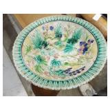 FANCY MAJOLICA PLATE