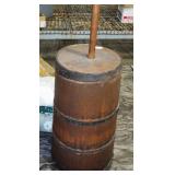 WOOD DASHER BUTTER CHURN