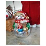 SNOWMAN COOKIE JAR