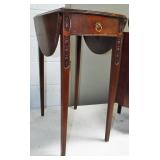TAPERED LEG DOUBLE DROP LEAF TABLE