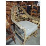 RETRO WICKER ROCKER