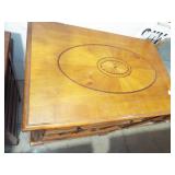 INLAID TOP OF SILVER CHEST