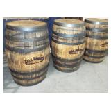 LARGE JACK DANIELS WOOD KEGS