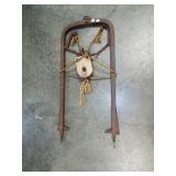 EARLY IRON BALE HOOK