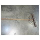 EARLY ALL WOOD RAKE