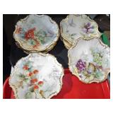 MILI ASSORTED STILL LIFE DECORATED PLATES
