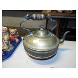 EARLY BRASS TEAPOT