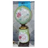 VICTORIAN GONE WITH THE WIND OIL LAMP