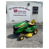 John Deere X300 44" Hydrostatic Riding Mower