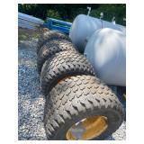 Set Of (4) 31X15.50-15 NHS Wheels And Tires