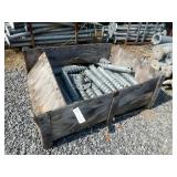 Skid Lot Of Ground Screw Foundations